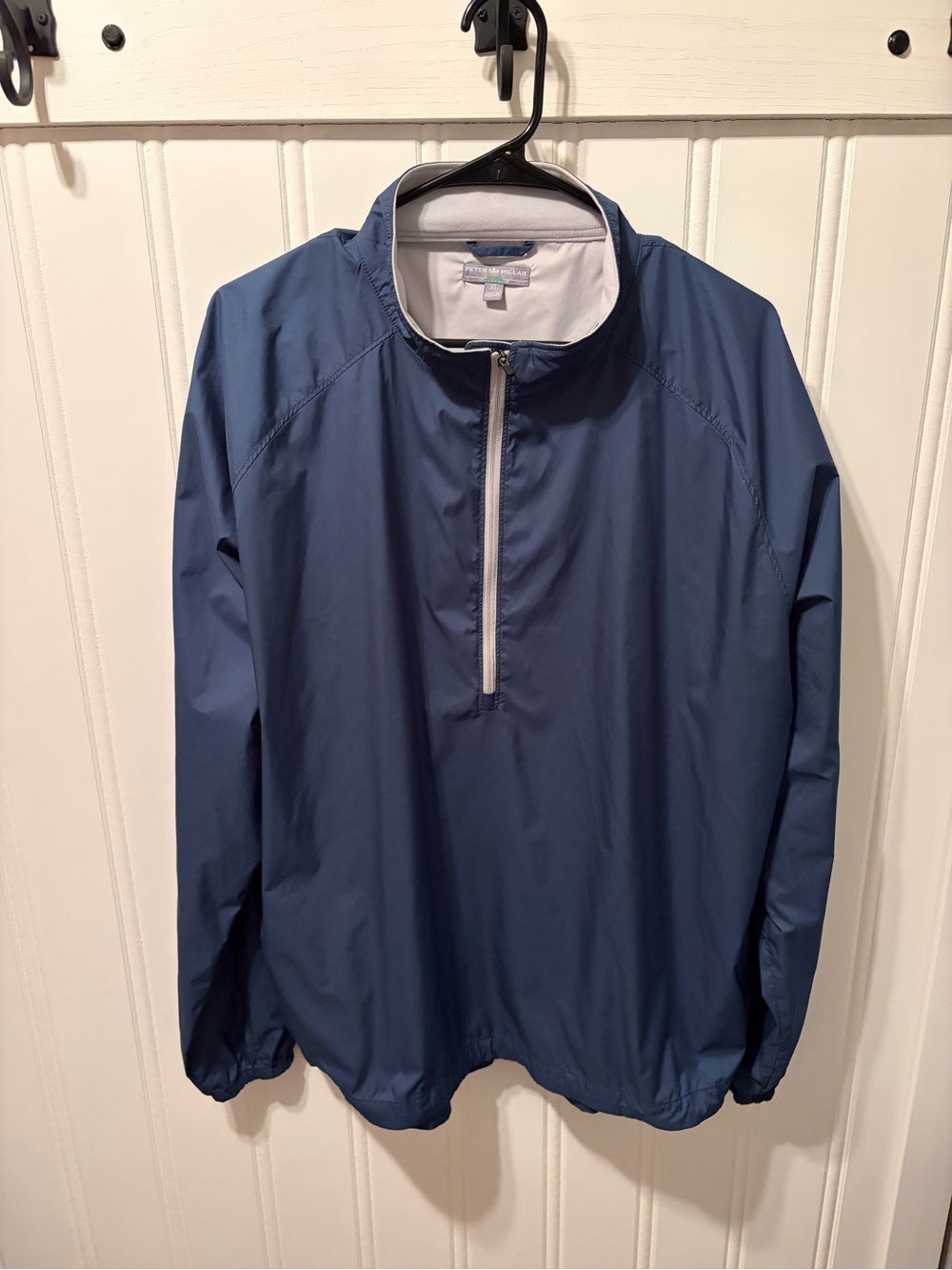 Peter Millar X Hendricks Motorsports Element 4 Wind 1/4-Zip Golf Pullover SZ XL
